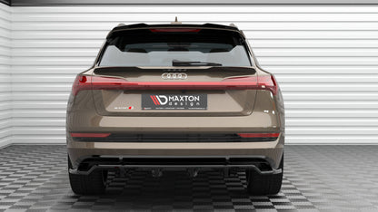 Heckspoiler Lippe unten passend für Audi e-tron schwarz Hochglanz