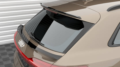 Heckspoiler Lippe unten passend für Audi e-tron schwarz Hochglanz