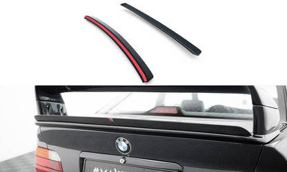 Heckspoiler Lippe unten passend für BMW M3 / 3 M-Paket E36 Coupe GT Klasse schwarz Hochglanz