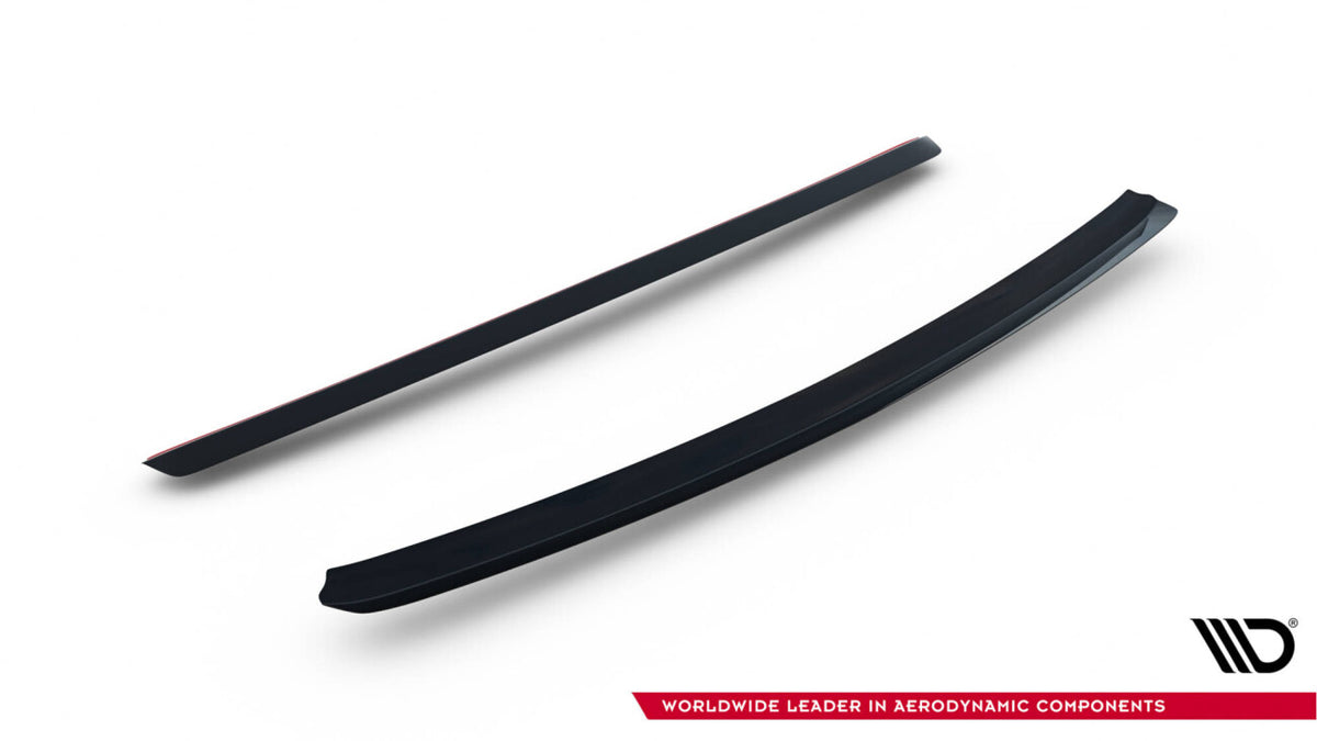 Heckspoiler Lippe unten passend für BMW M3 / 3 M-Paket E36 Coupe GT Klasse schwarz Hochglanz