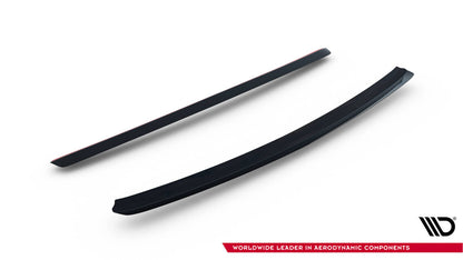 Heckspoiler Lippe unten passend für BMW M3 / 3 M-Paket E36 Coupe GT Klasse schwarz Hochglanz