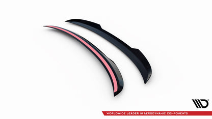 Heckspoiler Lippe unten passend für Porsche 911 992 GT3 schwarz Hochglanz