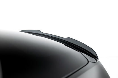 Heckspoiler Lippe unten passend für Porsche Macan EV Mk1 schwarz Hochglanz