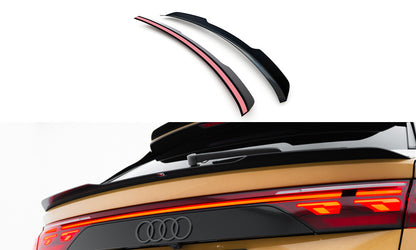 Heckspoiler Lippe unten V.1 passend für Audi RSQ8 Mk1 FL schwarz Hochglanz
