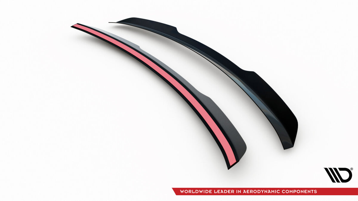 Heckspoiler Lippe unten V.1 passend für Audi RSQ8 Mk1 FL schwarz Hochglanz