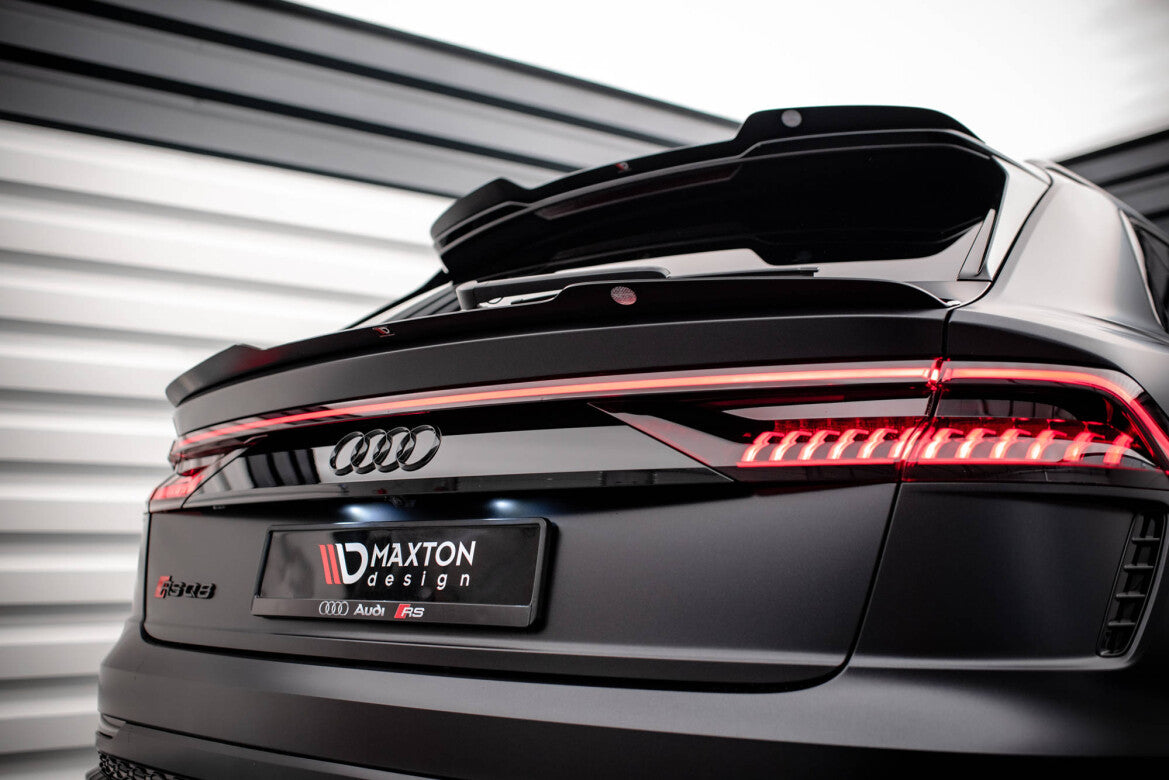 Heckspoiler Lippe unten V.2 passend für Audi RSQ8 Mk1 FL schwarz Hochglanz