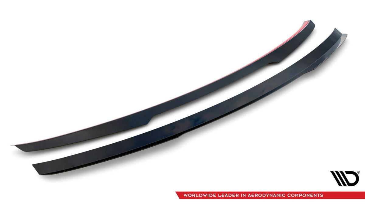 Heckspoiler Lippe unten V.2 passend für Audi RSQ8 Mk1 FL schwarz Hochglanz
