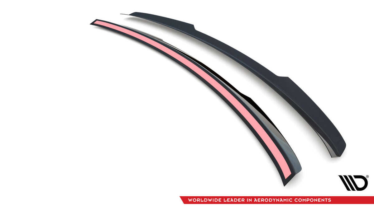 Heckspoiler Lippe unten V.2 passend für Audi RSQ8 Mk1 FL schwarz Hochglanz