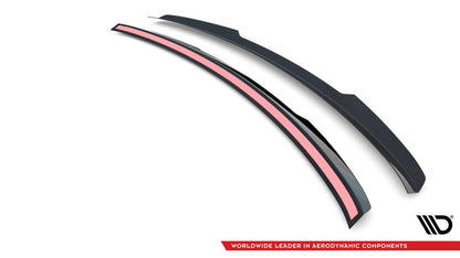 Heckspoiler Lippe unten V.2 passend für Audi RSQ8 Mk1 FL schwarz Hochglanz