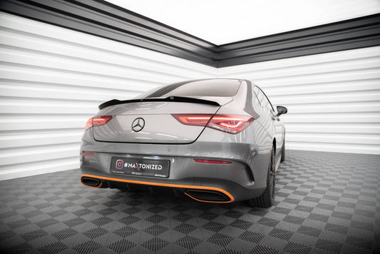 Heckspoiler Lippe V.1 für Mercedes-Benz CLA Coupe C118 schwarz Hochglanz