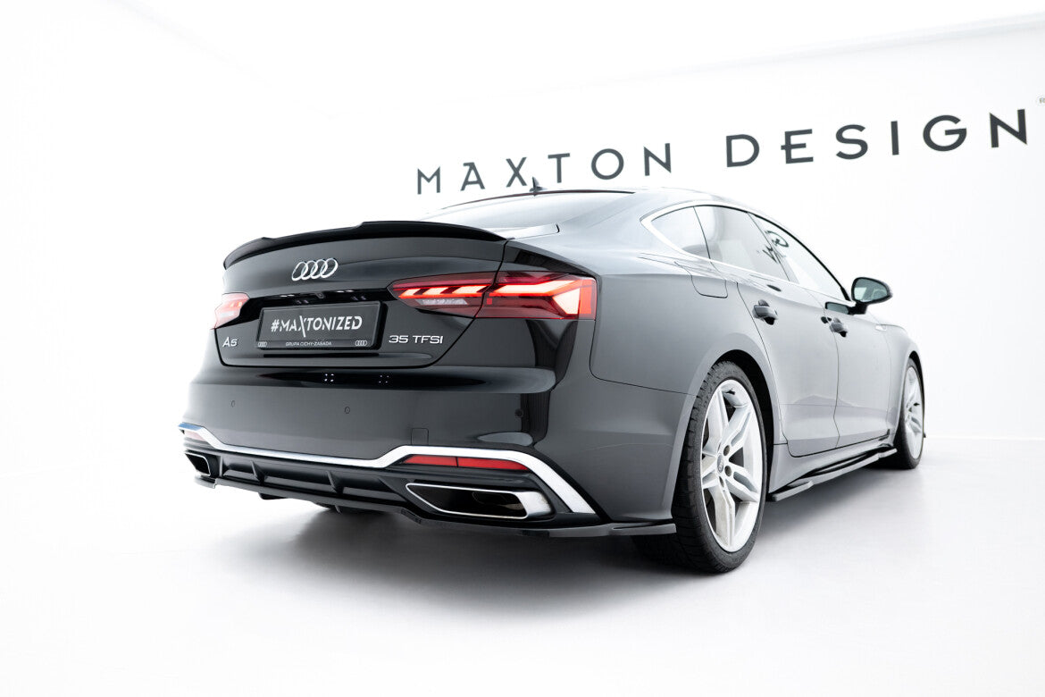 Heckspoiler Lippe V.1 passend für Audi A5 F5 Sportback schwarz Hochglanz