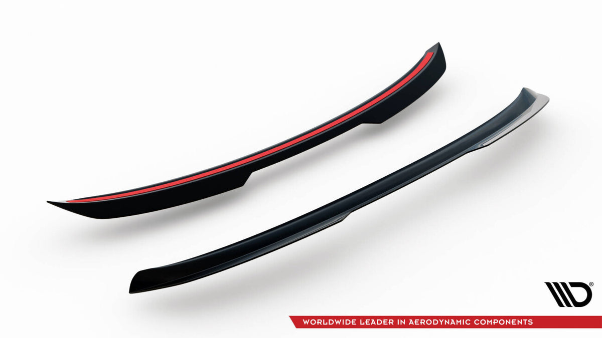 Heckspoiler Lippe V.1 passend für Audi A6 C7 Avant schwarz Hochglanz