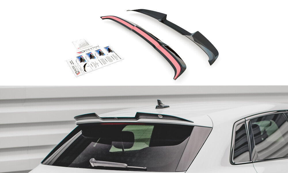 Heckspoiler Lippe V.1 passend für Audi RS3 / S3 / A3 S-Line Sportback 8Y schwarz Hochglanz