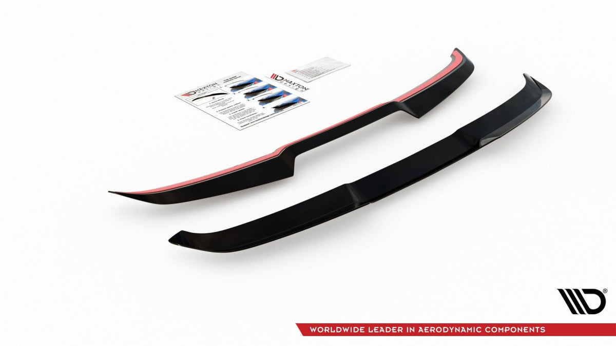 Heckspoiler Lippe V.1 passend für Audi RS3 / S3 / A3 S-Line Sportback 8Y schwarz Hochglanz