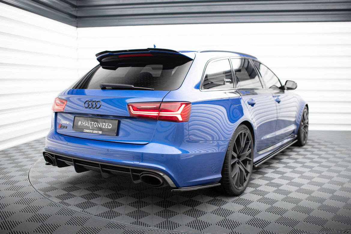 Heckspoiler Lippe V.1 passend für Audi RS6 C7 / C7 FL schwarz Hochglanz