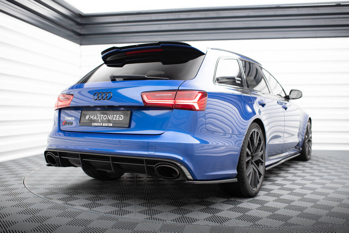 Heckspoiler Lippe V.1 passend für Audi RS6 C7 / C7 FL schwarz Hochglanz