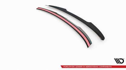 Heckspoiler Lippe V.1 passend für Audi S4 / A4 Standard / S-Line / Competition Limousine B9 / B9 FL schwarz Hochglanz