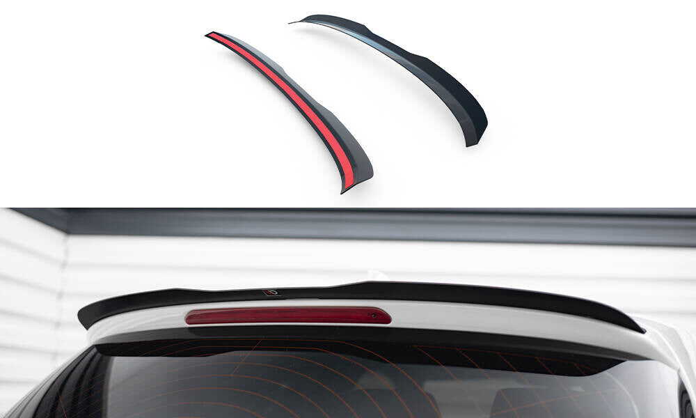 Heckspoiler Lippe V.1 passend für BMW 1er M-Paket / M140i / Standard F20 schwarz Hochglanz