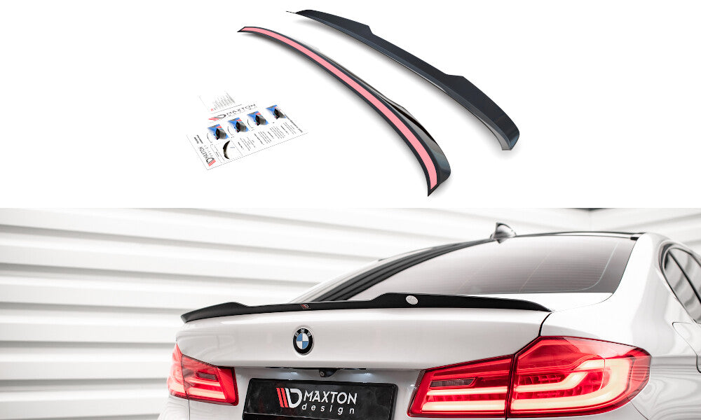 Heckspoiler Lippe V.1 passend für BMW 5er Limousine G30 schwarz Hochglanz
