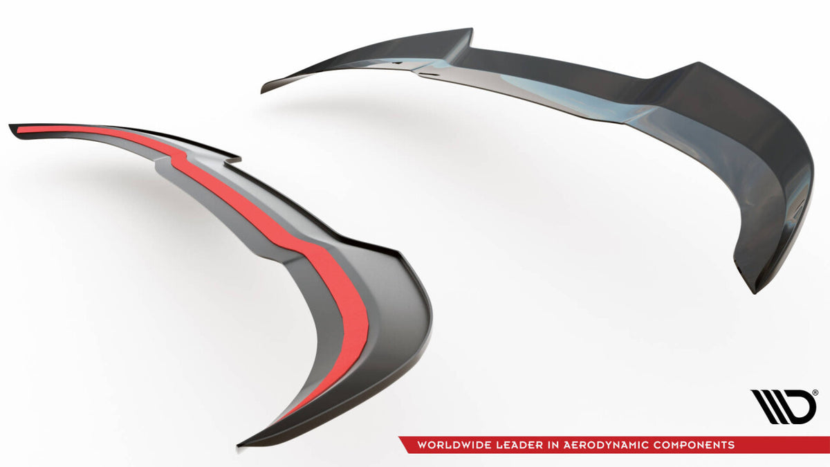 Heckspoiler Lippe V.1 passend für Ford Fiesta Mk8 ST / ST-Line schwarz Hochglanz