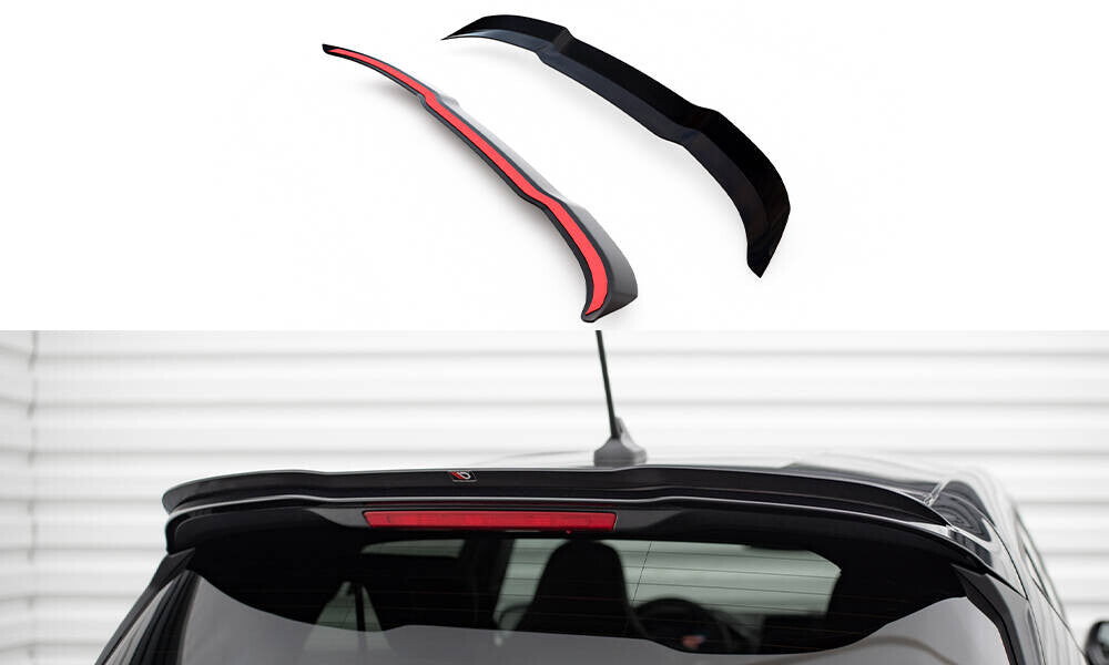 Heckspoiler Lippe V.1 passend für Ford Fiesta Mk8 ST / ST-Line schwarz Hochglanz