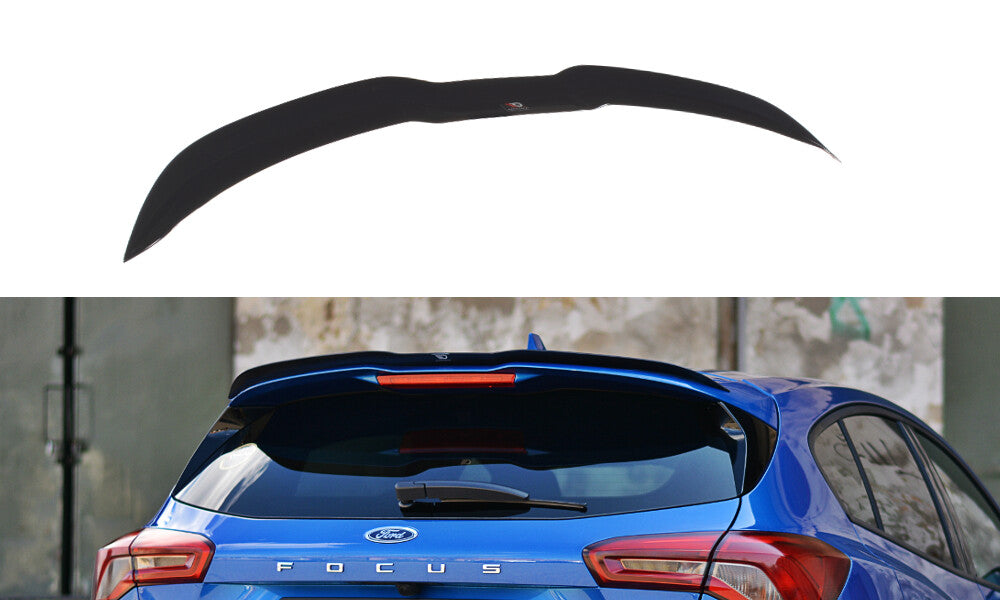 Heckspoiler Lippe V.1 passend für Ford Focus Hatchback ST-Line Mk4 schwarz Hochglanz