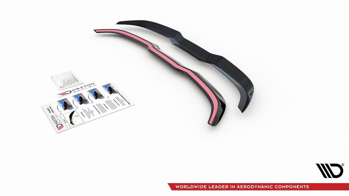 Heckspoiler Lippe V.1 passend für Ford Focus Hatchback ST Mk4 schwarz Hochglanz