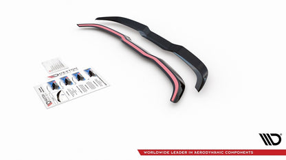 Heckspoiler Lippe V.1 passend für Ford Focus Hatchback ST Mk4 schwarz Hochglanz