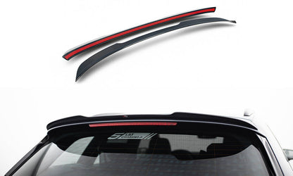 Heckspoiler Lippe V.1 passend für Seat Leon CUPRA ST Mk3 / Mk3 FL schwarz Hochglanz