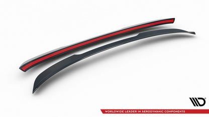 Heckspoiler Lippe V.1 passend für Seat Leon CUPRA ST Mk3 / Mk3 FL schwarz Hochglanz