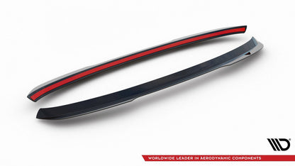 Heckspoiler Lippe V.1 passend für Seat Leon CUPRA ST Mk3 / Mk3 FL schwarz Hochglanz