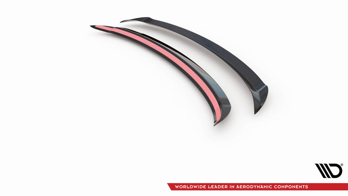 Heckspoiler Lippe V.1 passend für Toyota Yaris Mk4 schwarz Hochglanz