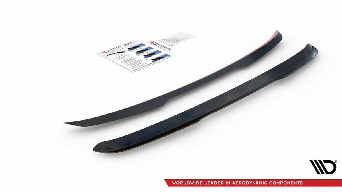 Heckspoiler Lippe V.1 passend für Volvo V70 Mk3 schwarz Hochglanz