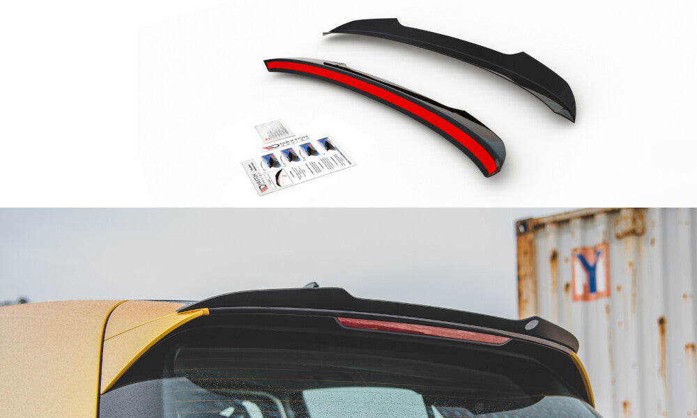 Heckspoiler Lippe V.1 passend für VW Golf Mk8 FL schwarz Hochglanz