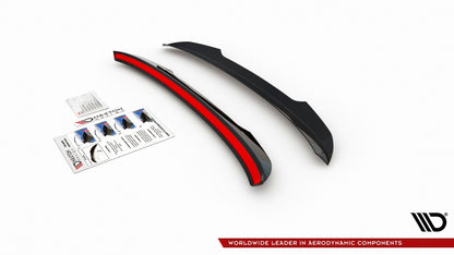 Heckspoiler Lippe V.1 passend für VW Golf Mk8 FL schwarz Hochglanz