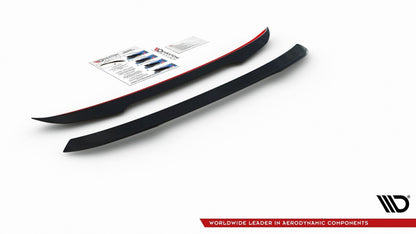 Heckspoiler Lippe V.1 passend für VW Golf Mk8 FL schwarz Hochglanz