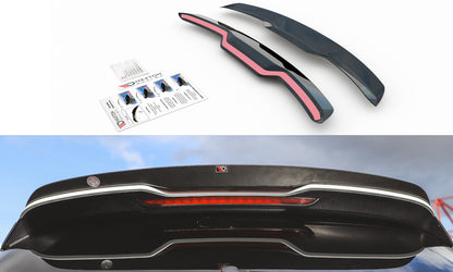 Heckspoiler Lippe V.2 passend für Audi RS3 8V / 8V FL Sportback schwarz Hochglanz