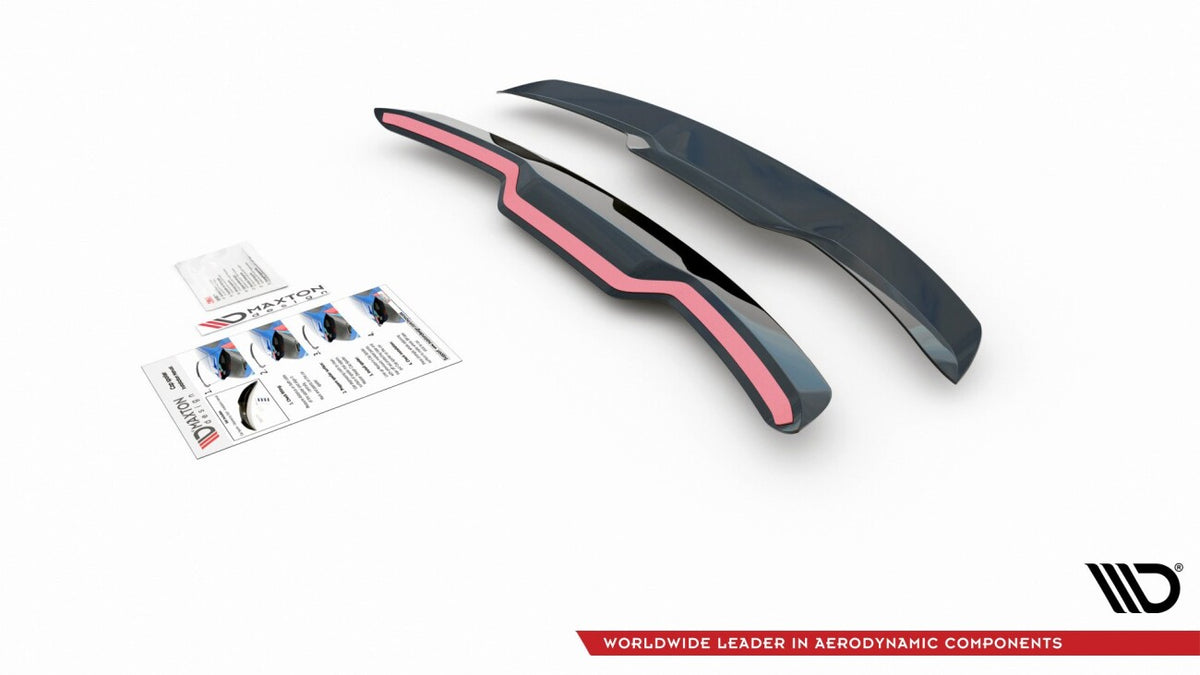 Heckspoiler Lippe V.2 passend für Audi RS3 8V / 8V FL Sportback schwarz Hochglanz
