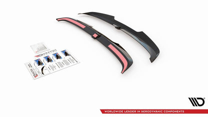 Heckspoiler Lippe V.2 passend für Audi RS3 / S3 / A3 S-Line Sportback 8Y / 8Y FL schwarz Hochglanz