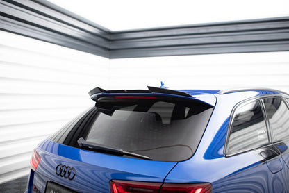 Heckspoiler Lippe V.2 passend für Audi RS6 C7 / C7 FL schwarz Hochglanz
