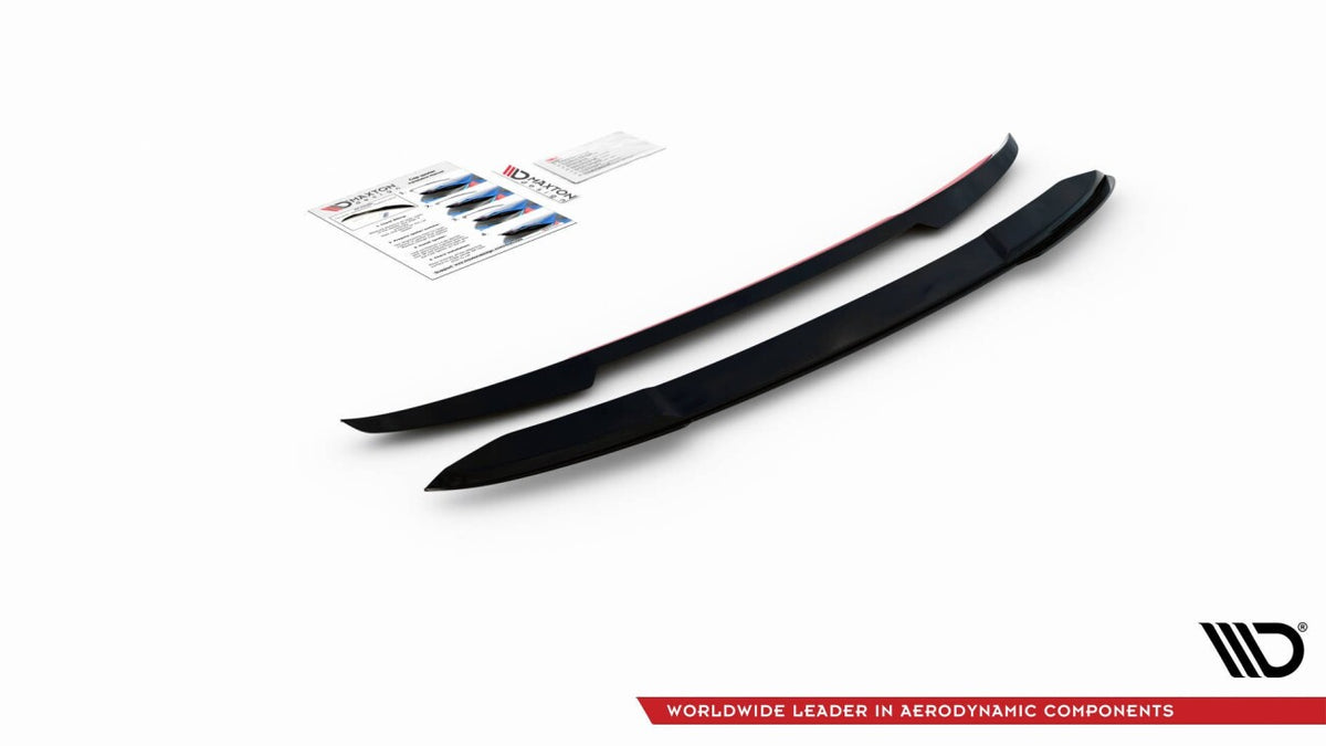 Heckspoiler Lippe V.2 passend für Audi S4 / A4 S-Line Avant B9 schwarz Hochglanz