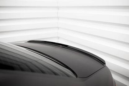 Heckspoiler Lippe V.2 passend für Audi S4 / A4 Standard / S-Line / Competition Limousine B9 / B9 FL schwarz Hochglanz