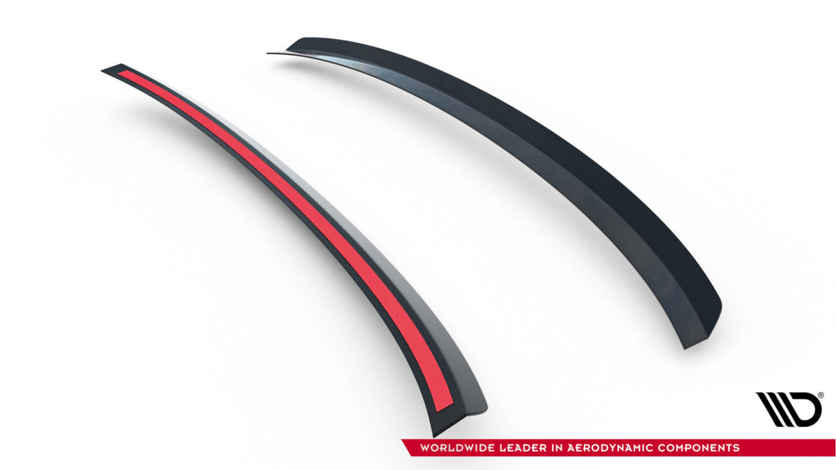 Heckspoiler Lippe V.2 passend für Audi S4 / A4 Standard / S-Line / Competition Limousine B9 / B9 FL schwarz Hochglanz
