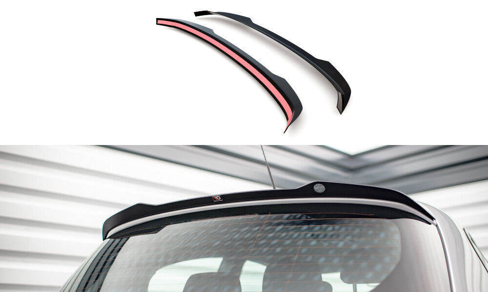 Heckspoiler Lippe V.2 passend für BMW 1er E81 FL schwarz Hochglanz