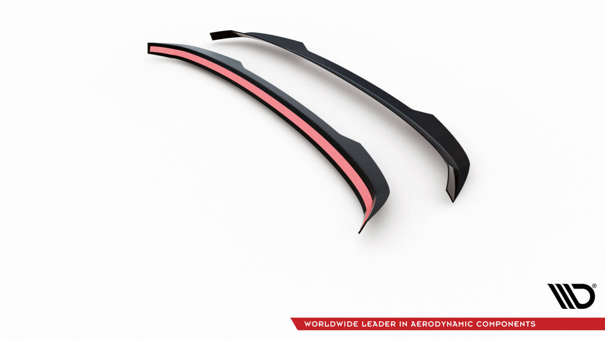 Heckspoiler Lippe V.2 passend für BMW 1er E81 FL schwarz Hochglanz