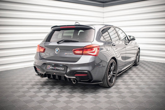 Heckspoiler Lippe V.2 passend für BMW 1er M-Paket / M140i / Standard F20 schwarz Hochglanz
