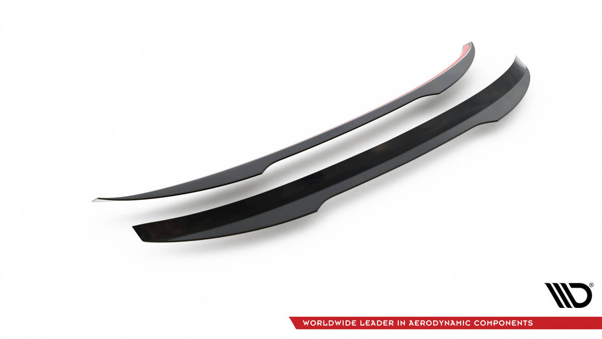 Heckspoiler Lippe V.2 passend für BMW 1er M-Paket / M140i / Standard F20 schwarz Hochglanz