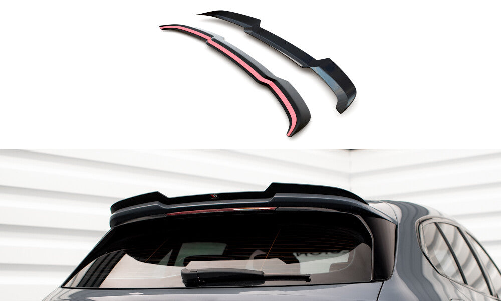 Heckspoiler Lippe V.2 passend für BMW 1er M135i / 128ti / M-Paket F40 schwarz Hochglanz
