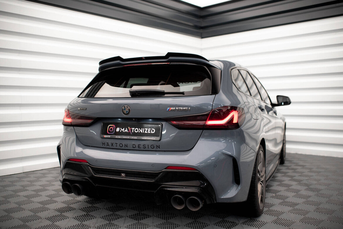 Heckspoiler Lippe V.2 passend für BMW 1er M135i / 128ti / M-Paket F40 schwarz Hochglanz