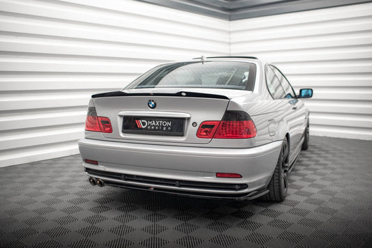 Heckspoiler Lippe V.2 passend für BMW 3er Coupe E46 schwarz Hochglanz